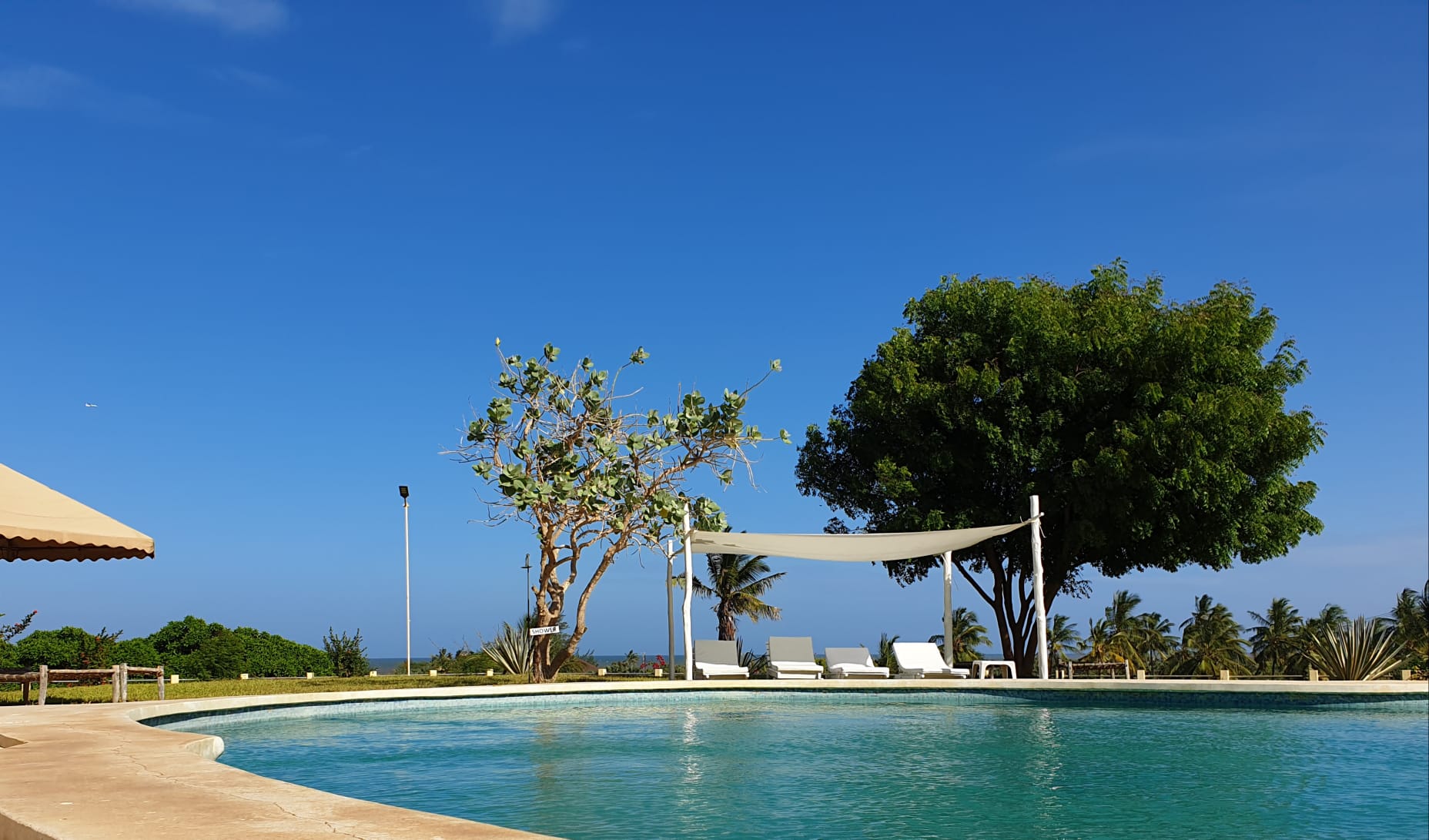 Poolview at Le Pleiadi Malindi